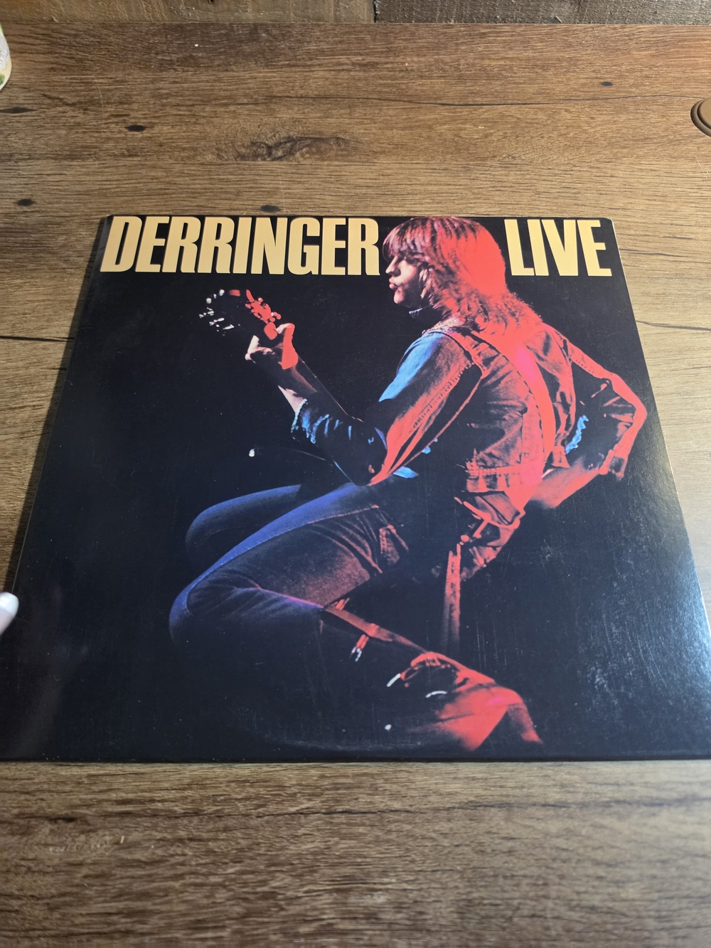 Rick Derringer Live ,Live Album 1977,New York CBS Record,Vinyl Record